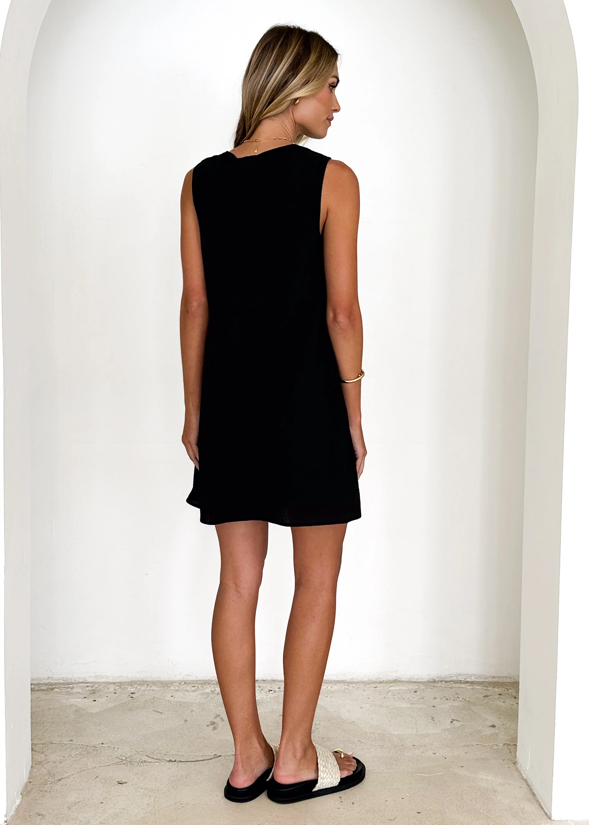 Ismene Dress - Black - Image 5