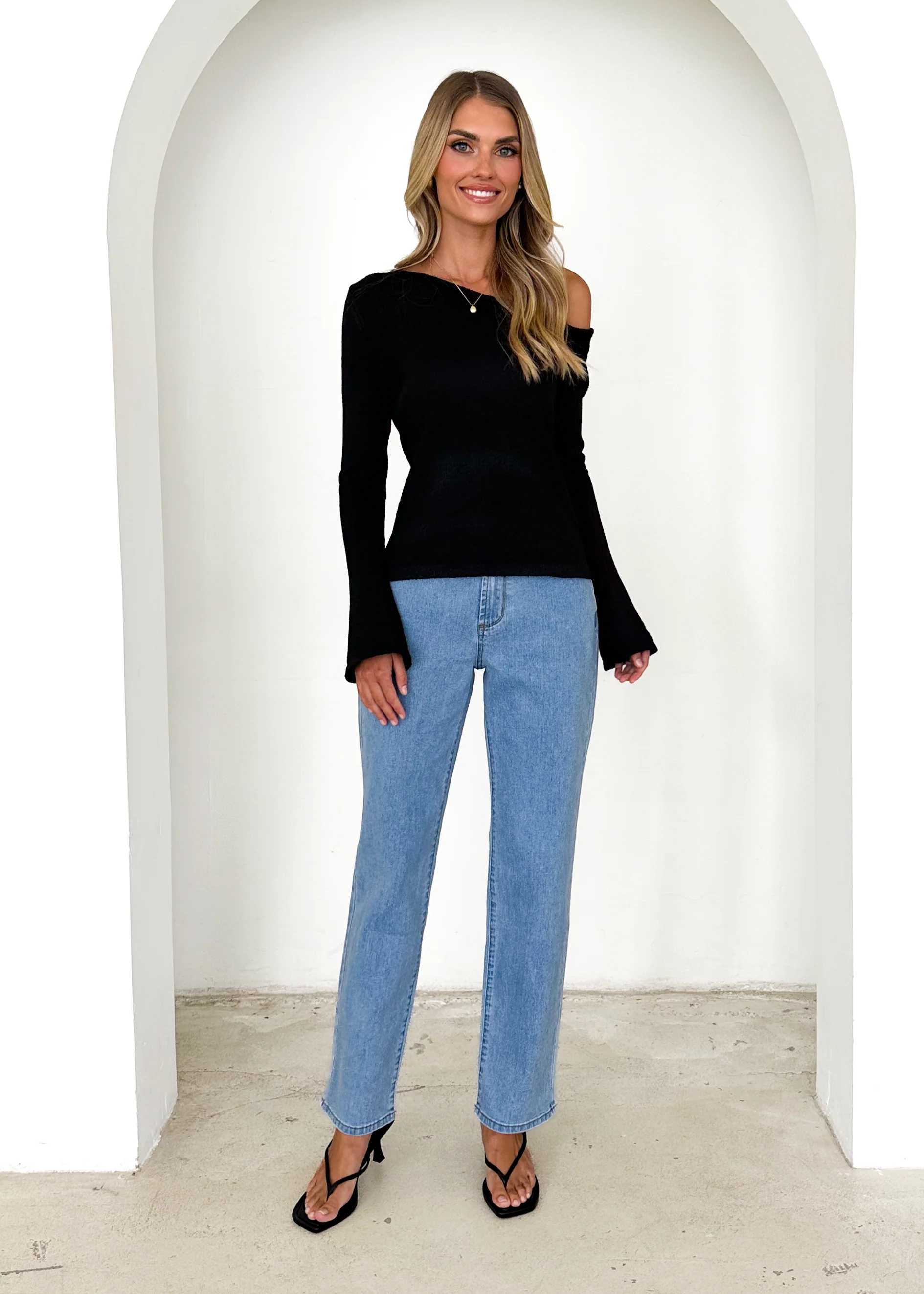 Isobel Stretch Jeans - Light Blue - Image 12