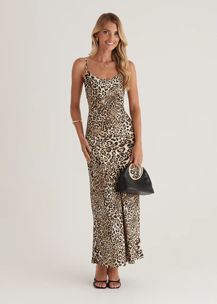 Jaguar Maxi Dress - Leopard - Image 4