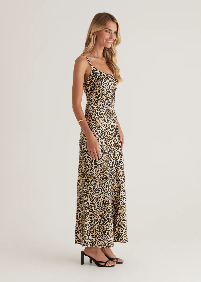Jaguar Maxi Dress - Leopard - Image 9
