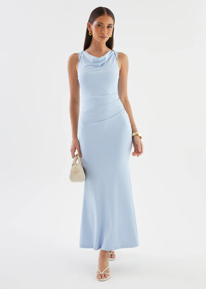 Janah Maxi Dress - Blue - Image 4
