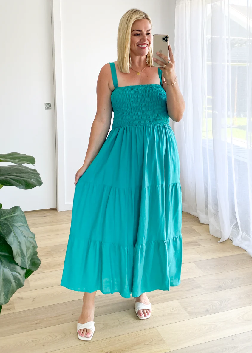 Jaylyn Maxi Dress - Jade - Image 4
