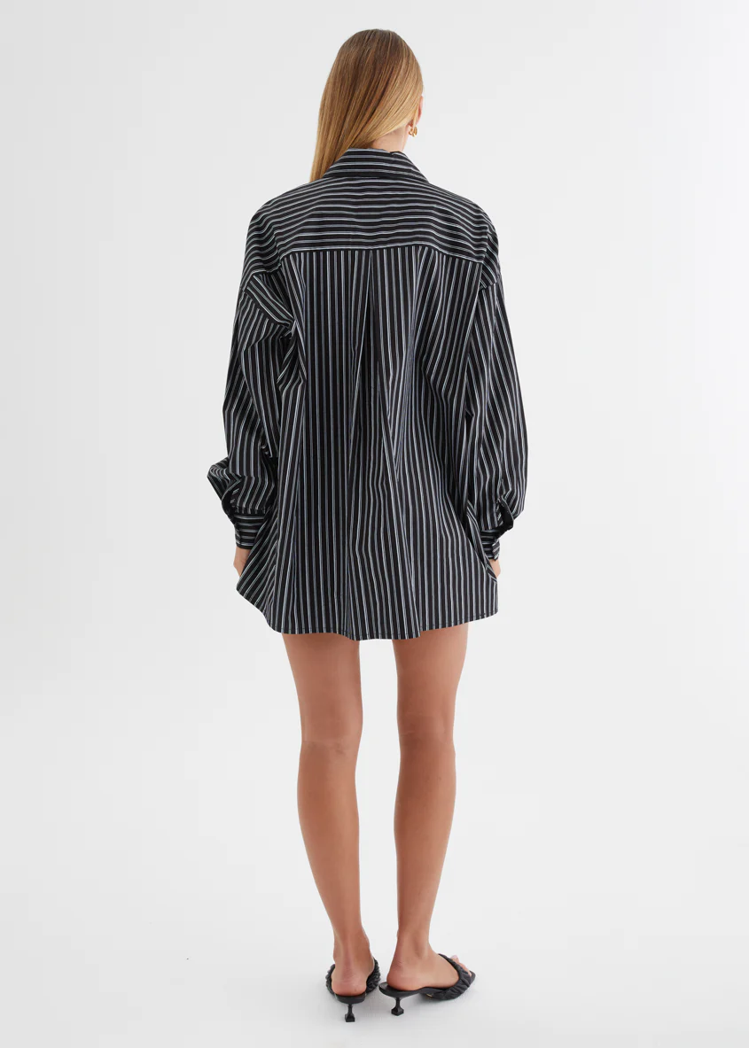 Jenkins Shirt - Black Stripe - Image 8