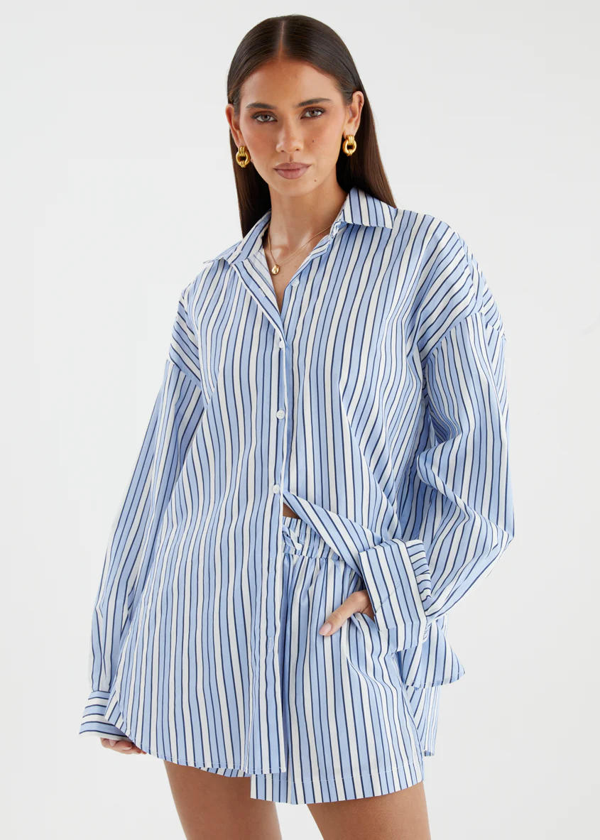 Jenkins Shorts - Sky Stripe - Image 2