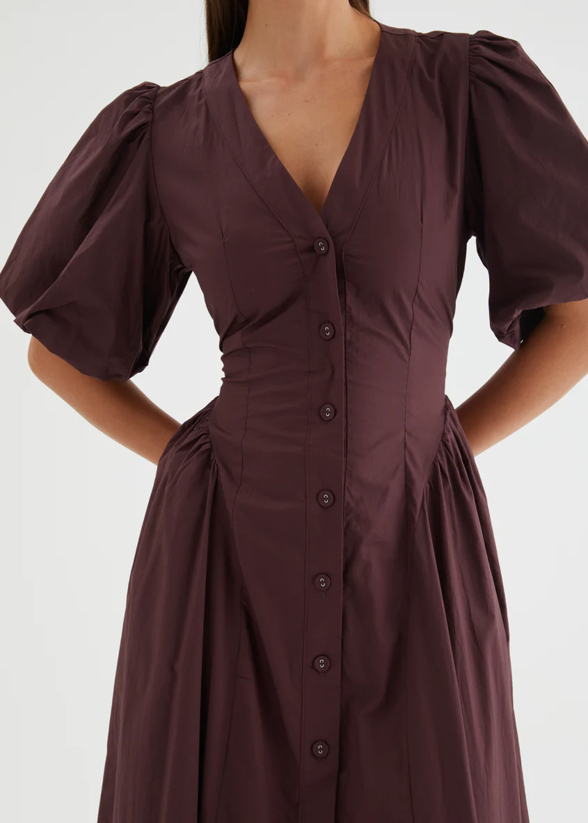 Jessinta Maxi Dress - Cacao - Image 7