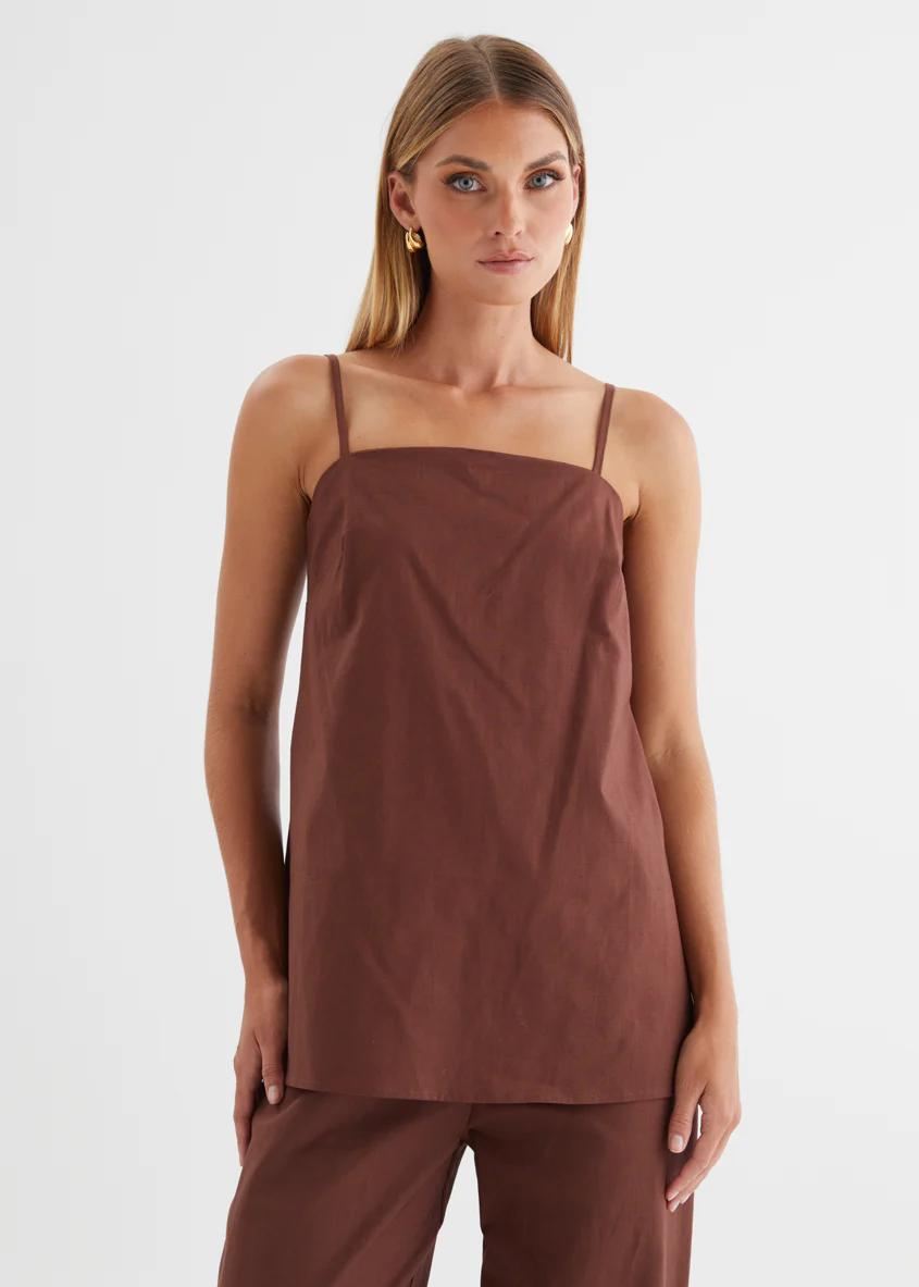 Jossin Cami - Chocolate - Image 3