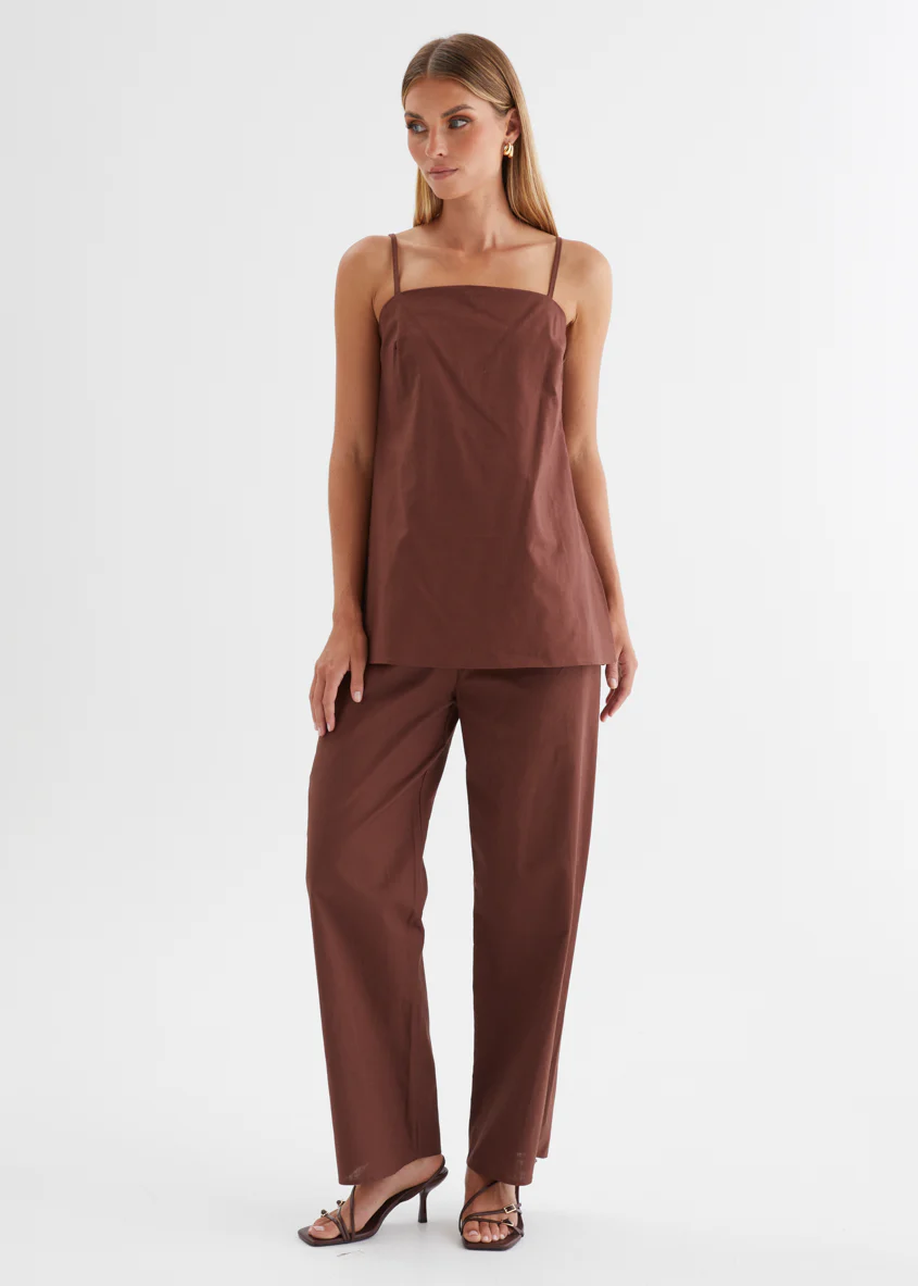 Jossin Pants - Chocolate - Image 3