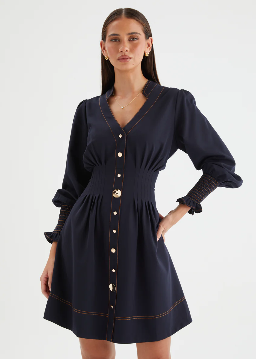 Katerina Dress - Midnight - Image 3