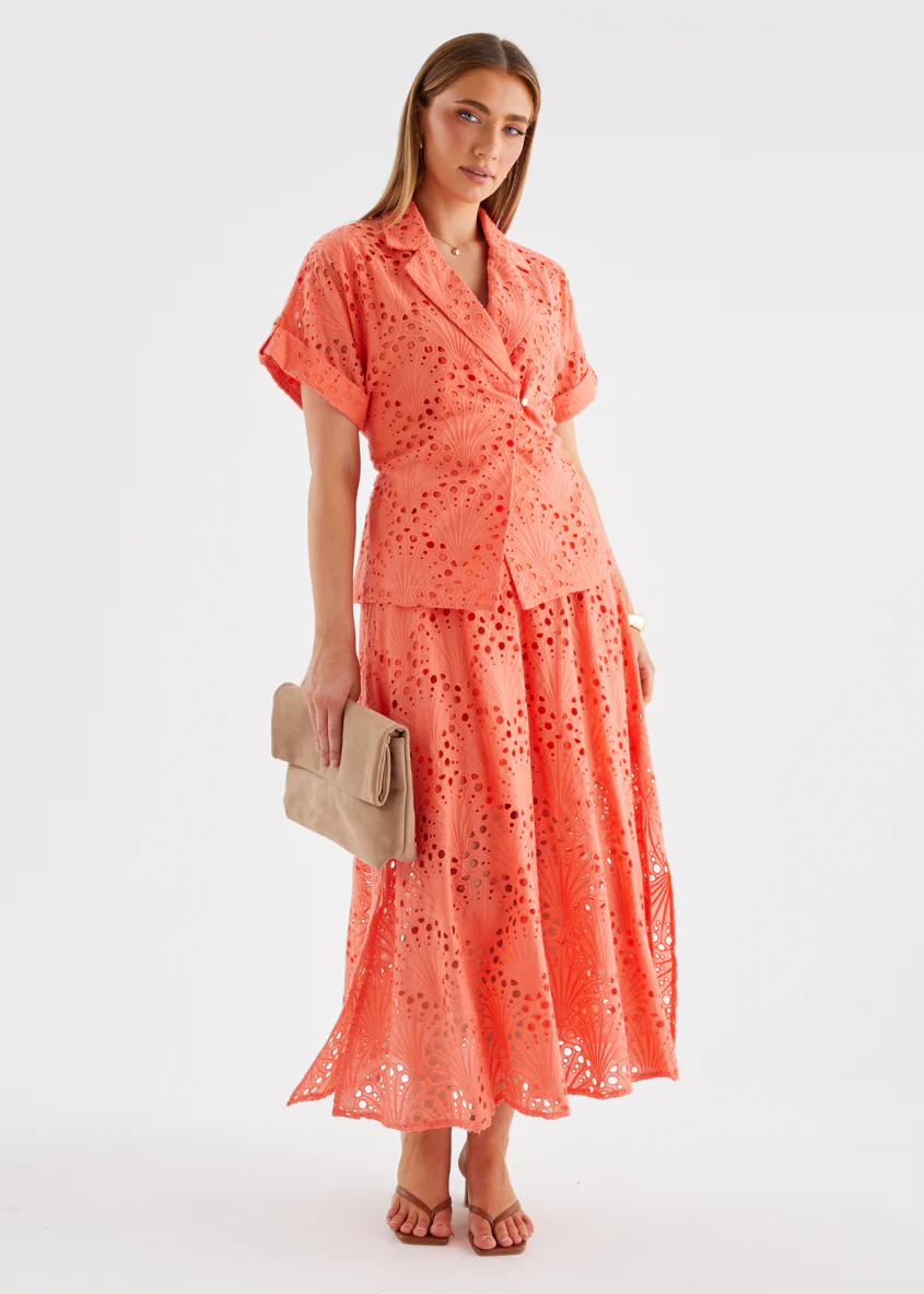 Kaylee Shirt - Melon Anglaise - Image 10