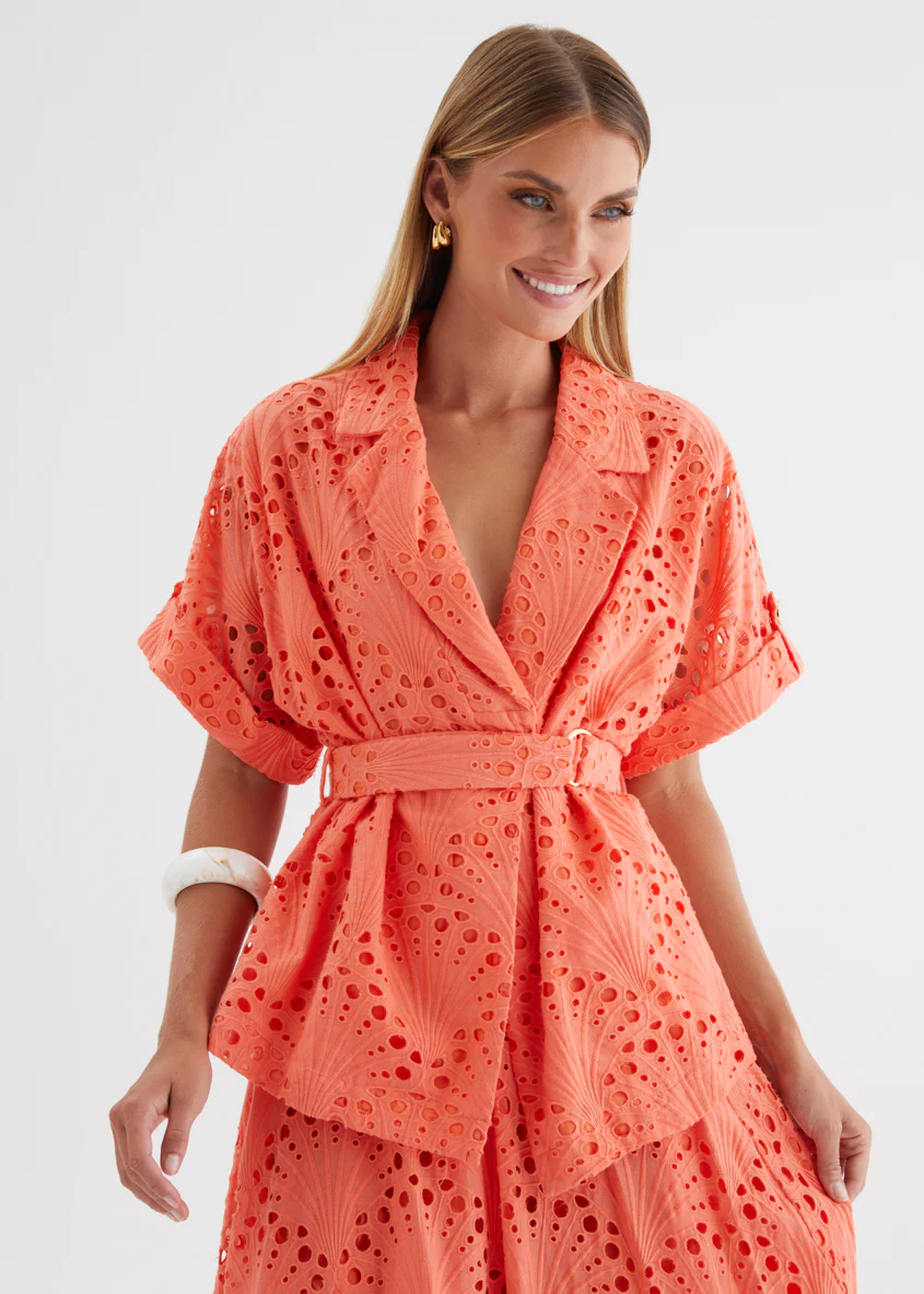 Kaylee Shirt - Melon Anglaise - Image 3