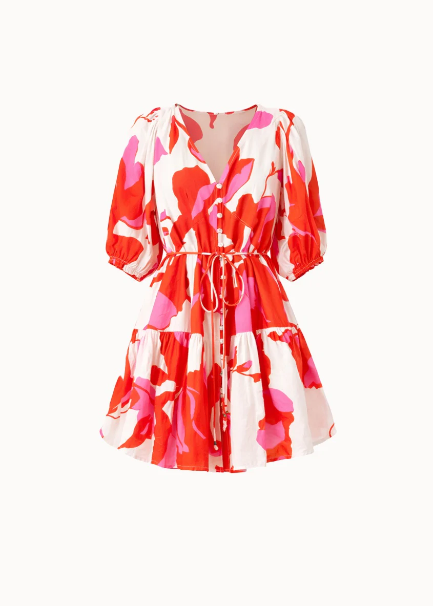 Kayleigh Dress - Ruby Petal - Image 3