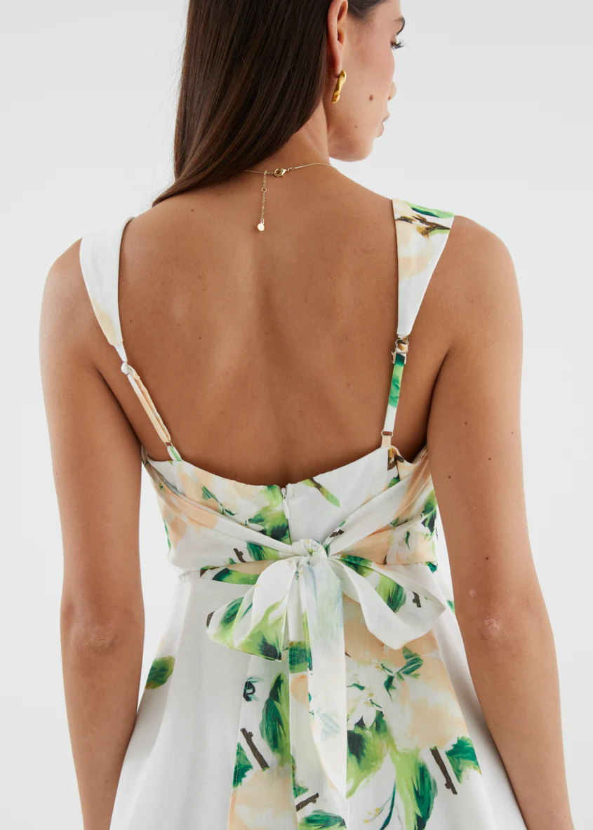 Kenai Dress - Lemon Blossom - Image 10