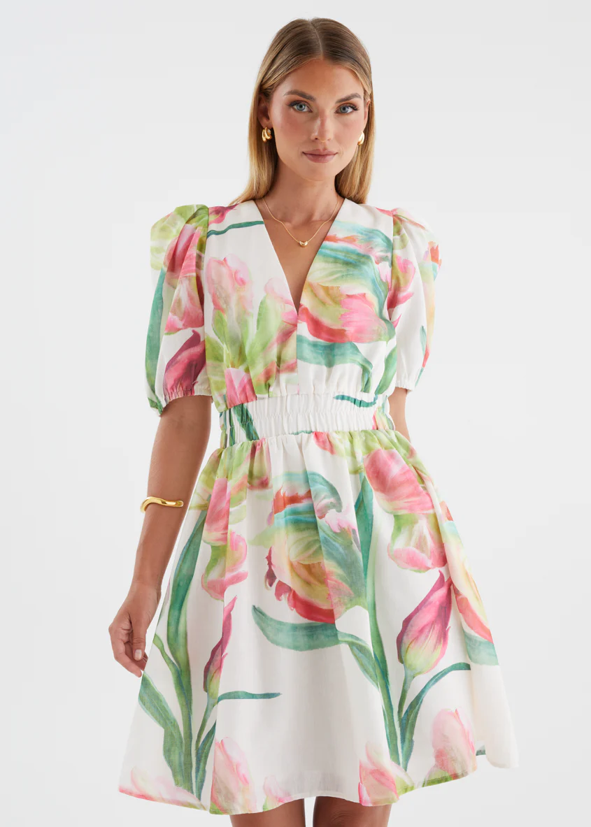 Keria Dress - Pink Orchid - Image 4