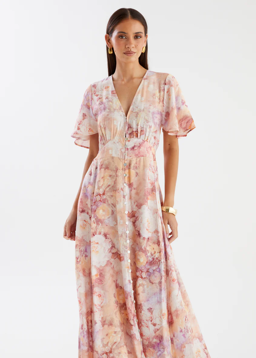 Kihlani Maxi Dress - Dusty Rose - Image 3