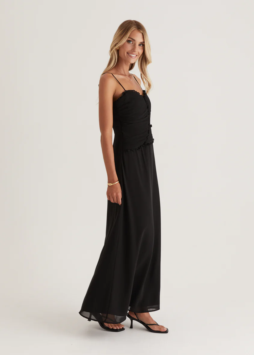 Kimmy Maxi Dress - Black - Image 10