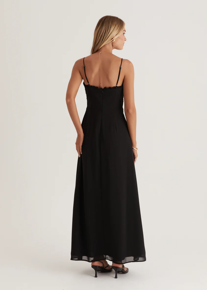 Kimmy Maxi Dress - Black - Image 11