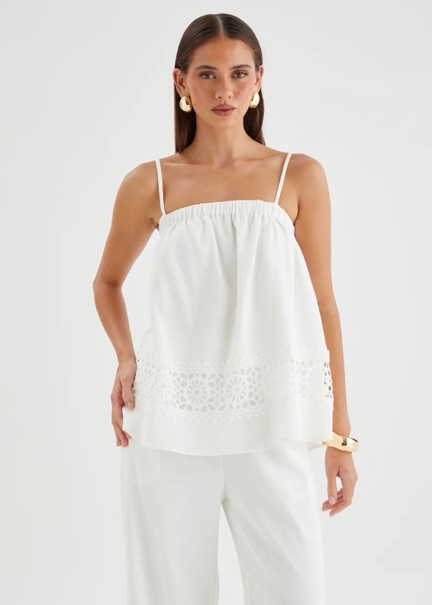 Kirie Embroidered Set - Off White - Image 4