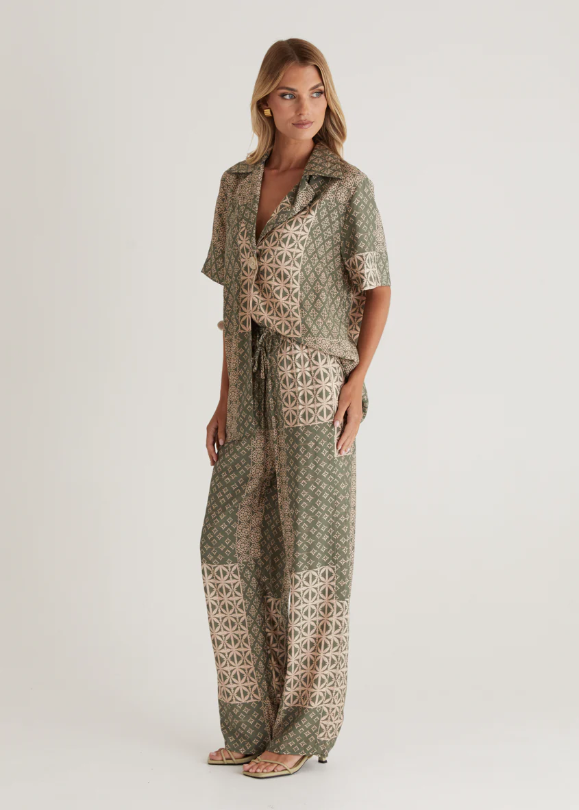 Kordyn Pants - Green Batik - Image 8