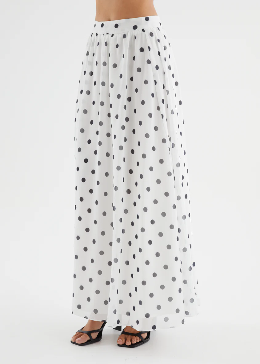 Kourtney Set - Black Polka - Image 10