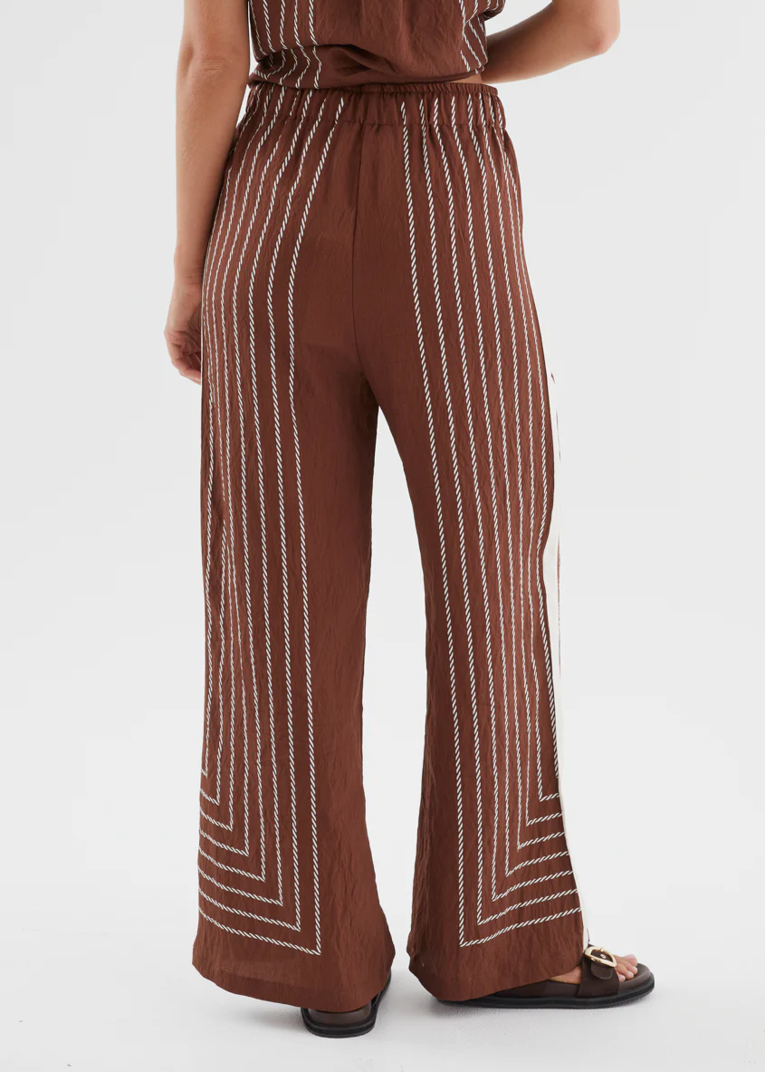 Kylen Pants - Choc Rope Stripe - Image 12