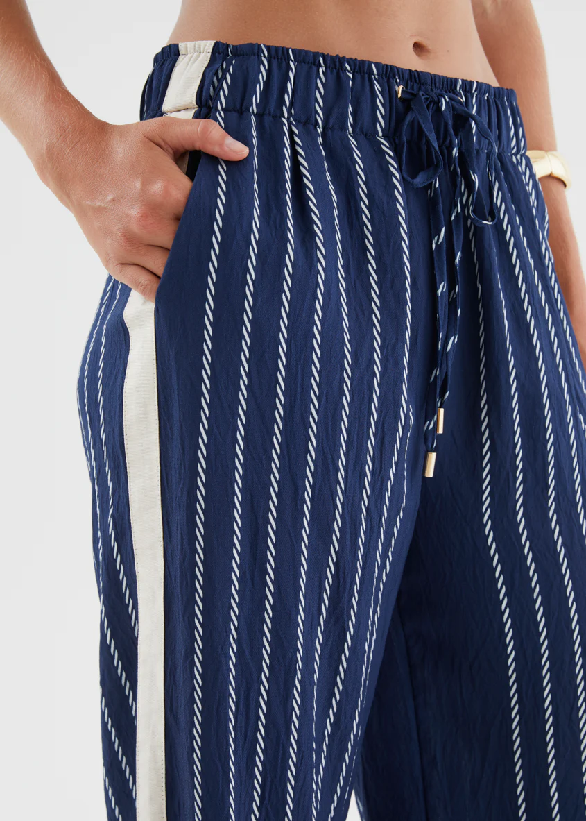 Kylen Pants - Navy Rope Stripe - Image 10