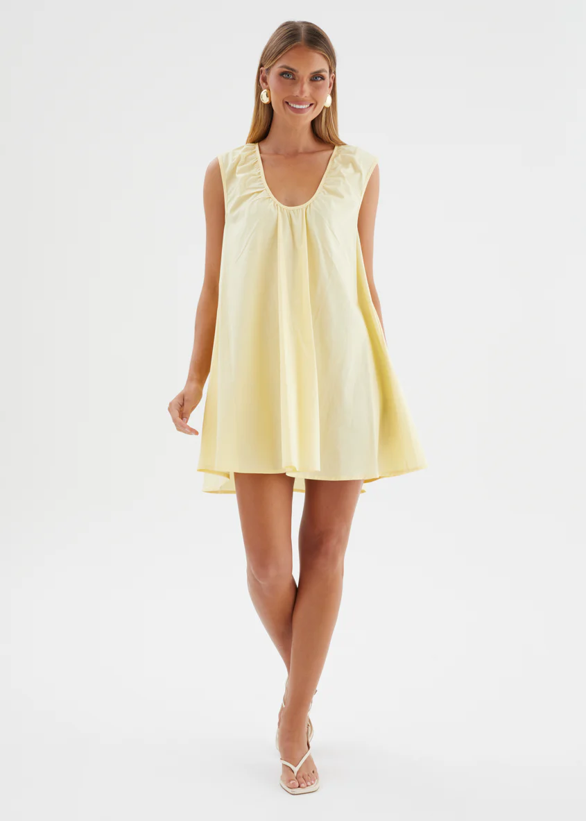 Lateasha Dress - Banana