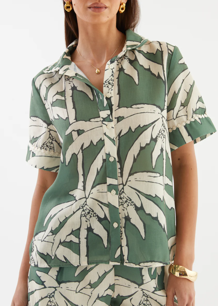 Laurie Shirt - Sage Palm - Image 8