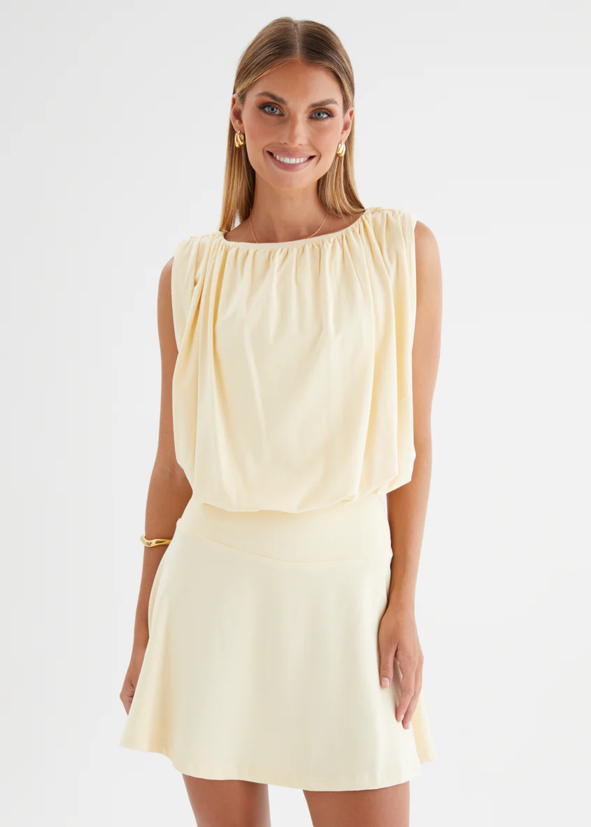 Leanora Skirt - Lemon - Image 2