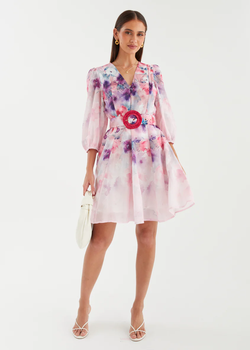 Leslee Dress - Lavender Blossom - Image 4