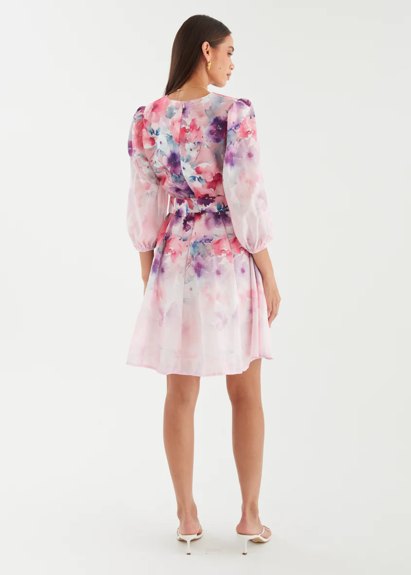 Leslee Dress - Lavender Blossom - Image 9