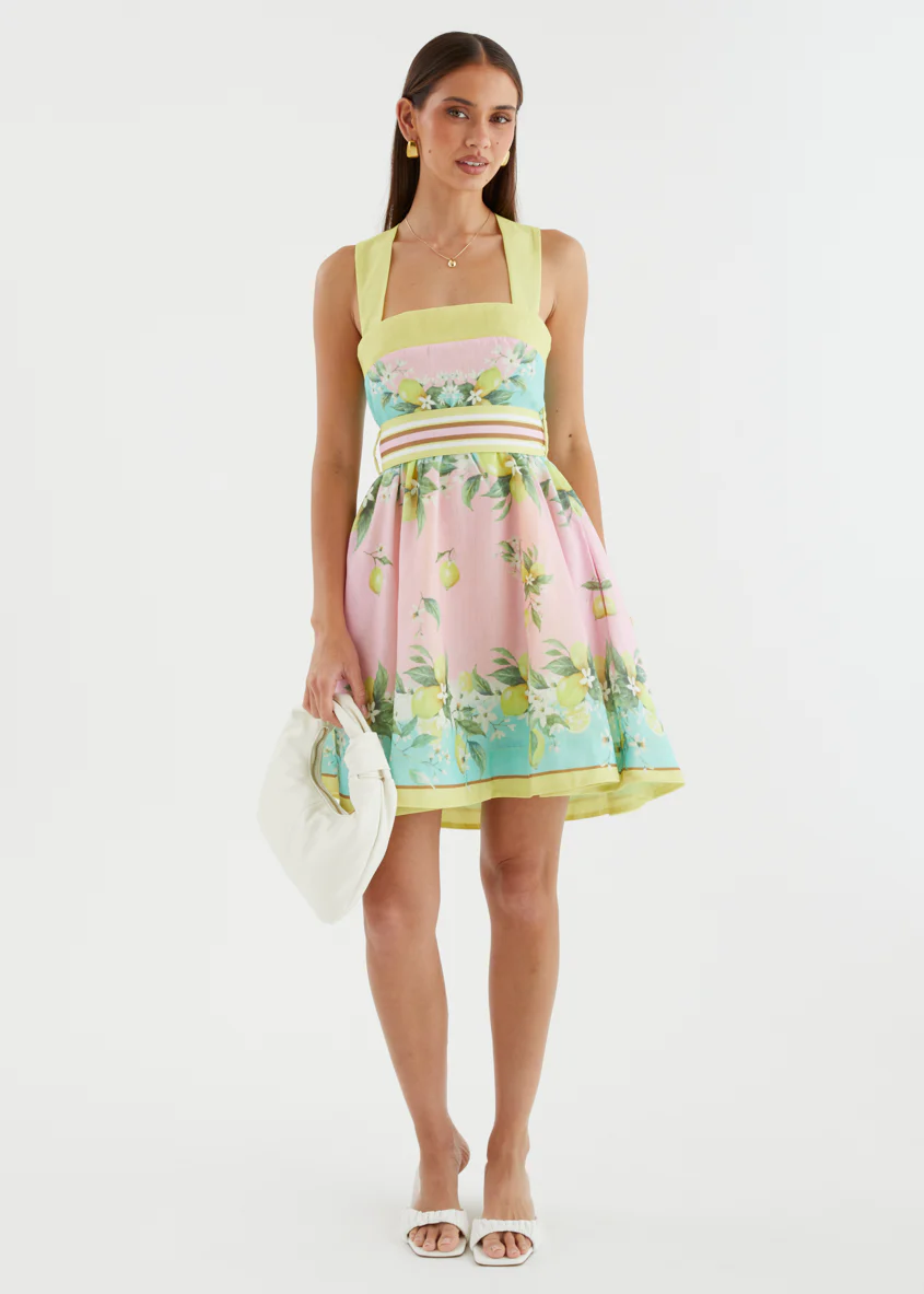 Lirella Dress - Lemoncello - Image 4
