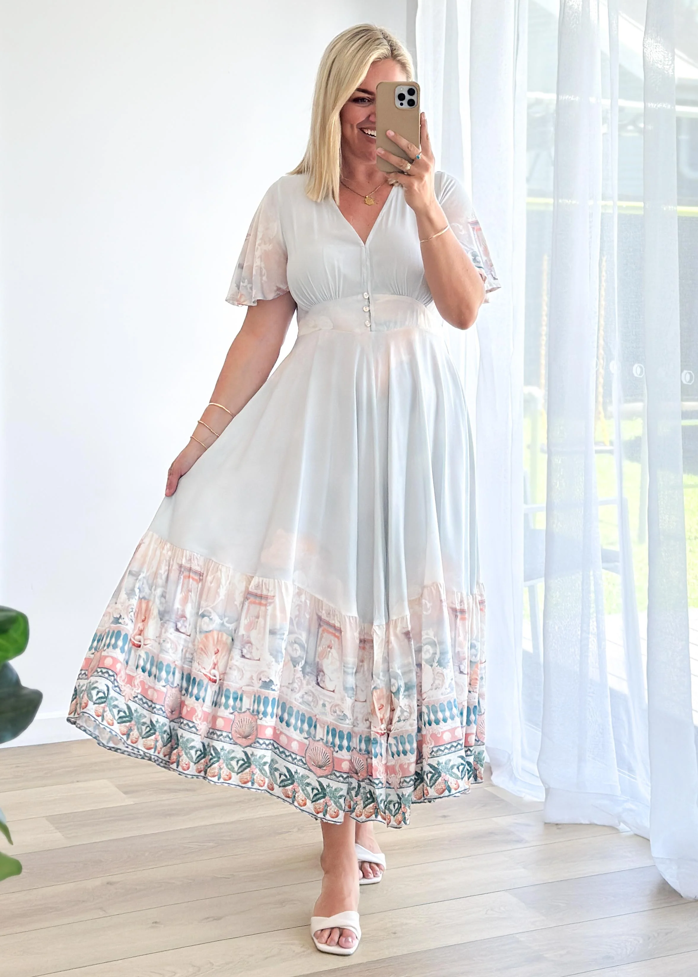 Liyana Maxi Dress - Siren Seas - Image 5