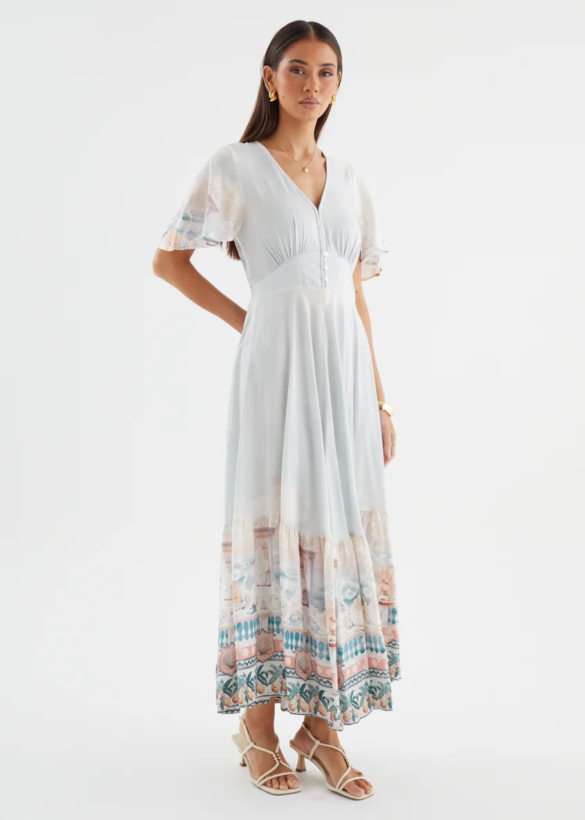 Liyana Maxi Dress - Siren Seas - Image 7