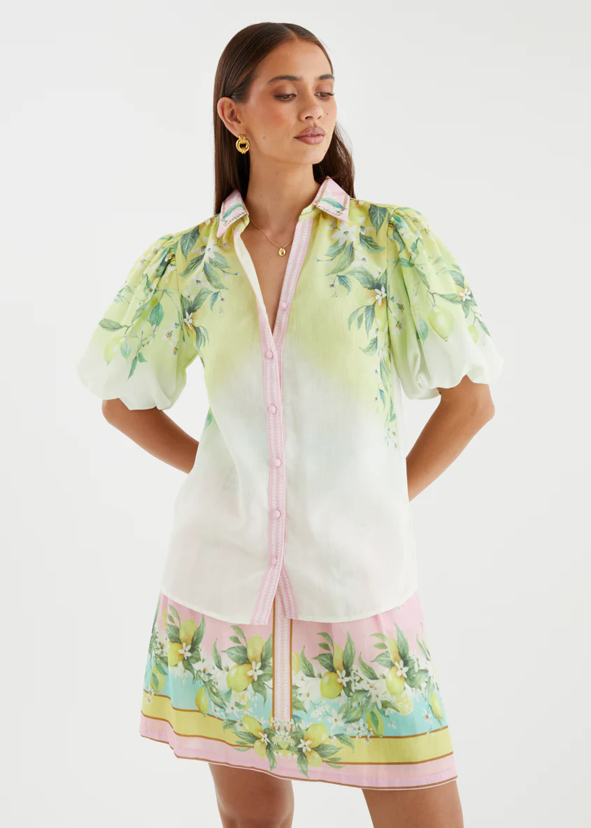 Lucey Shirt - Lemoncello - Image 8