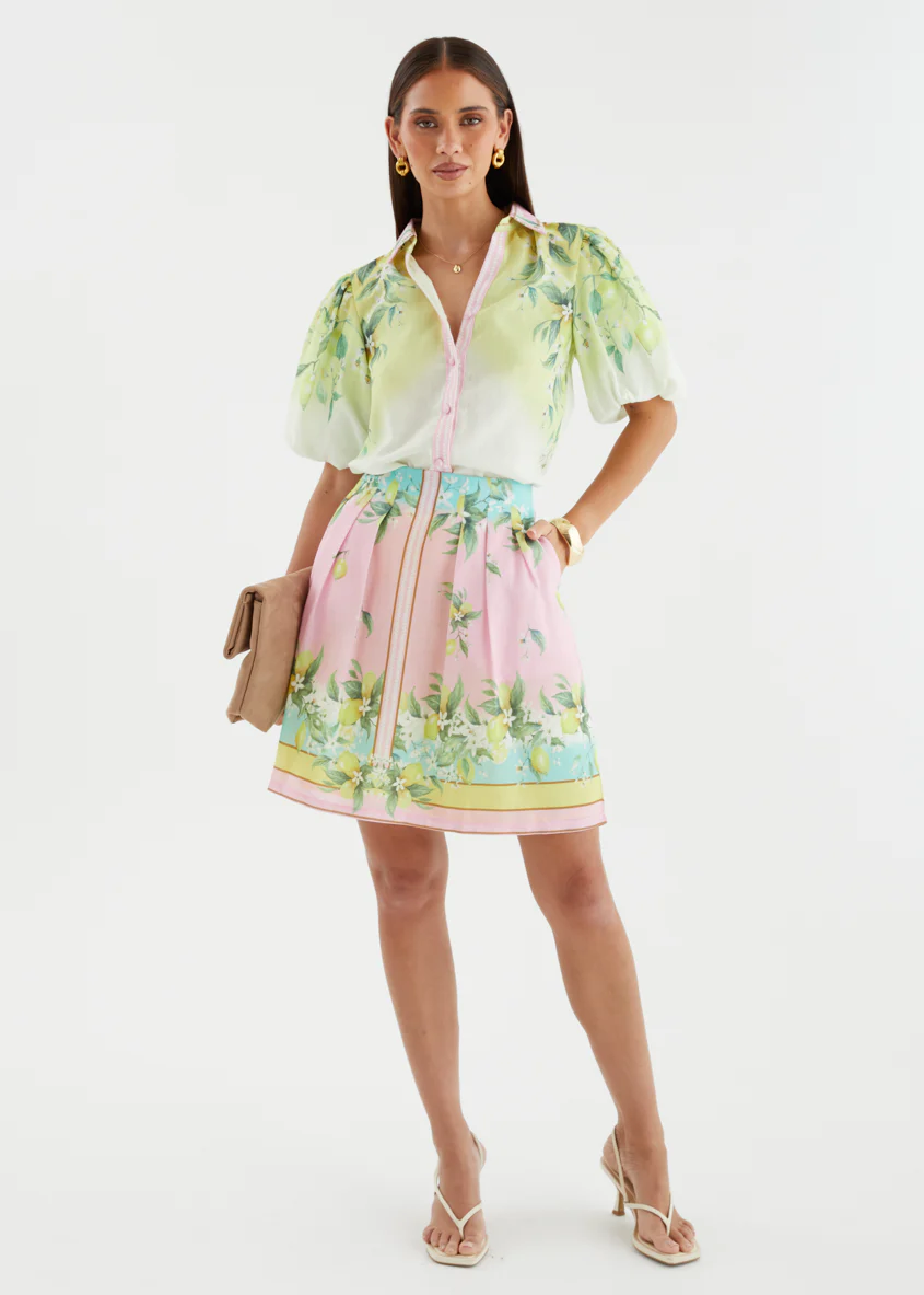 Lucey Skirt - Lemoncello - Image 4