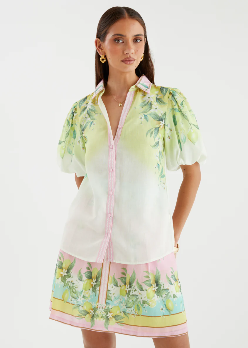 Lucey Skirt - Lemoncello - Image 5