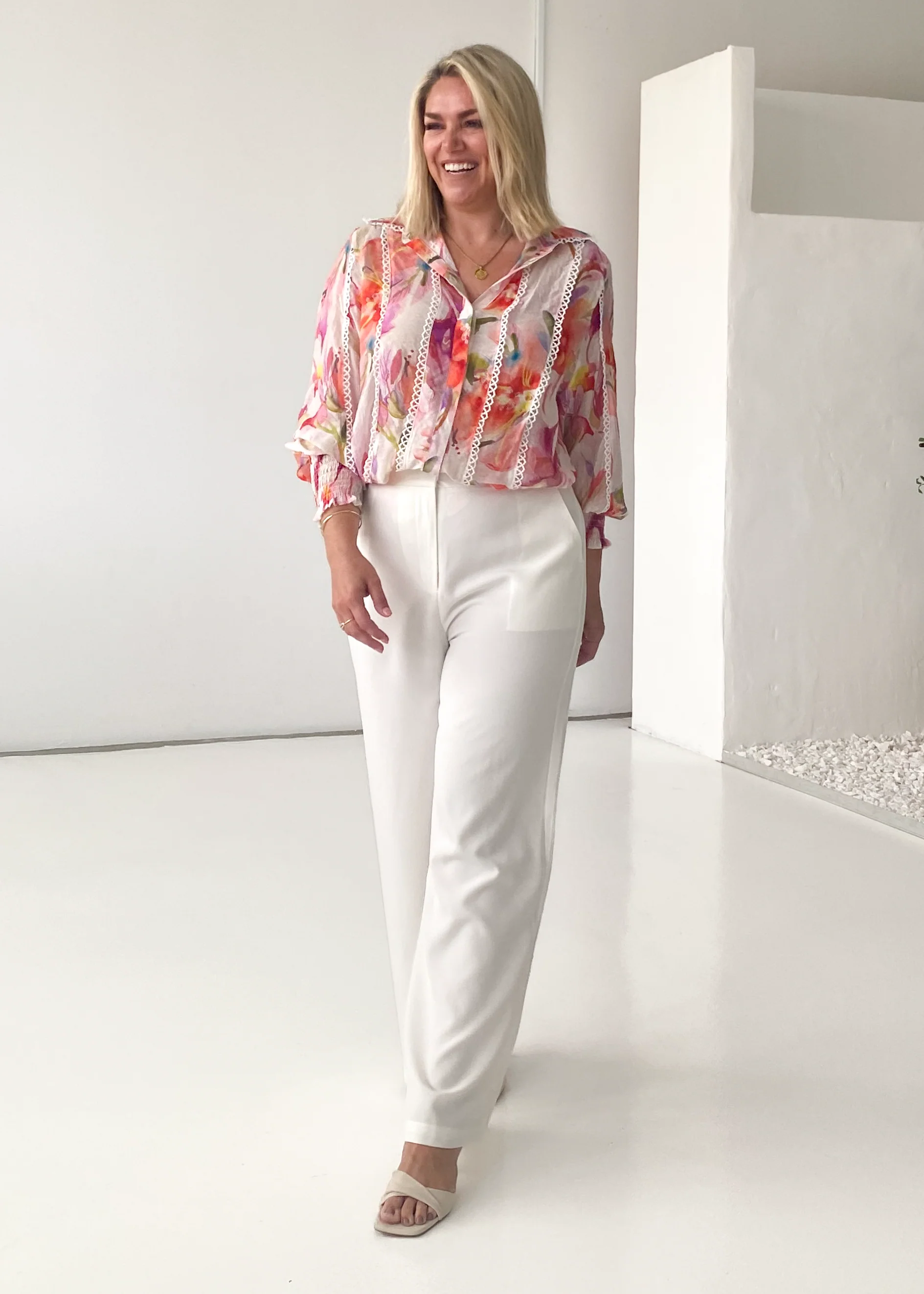 Luciana Pants - Off White - Image 7