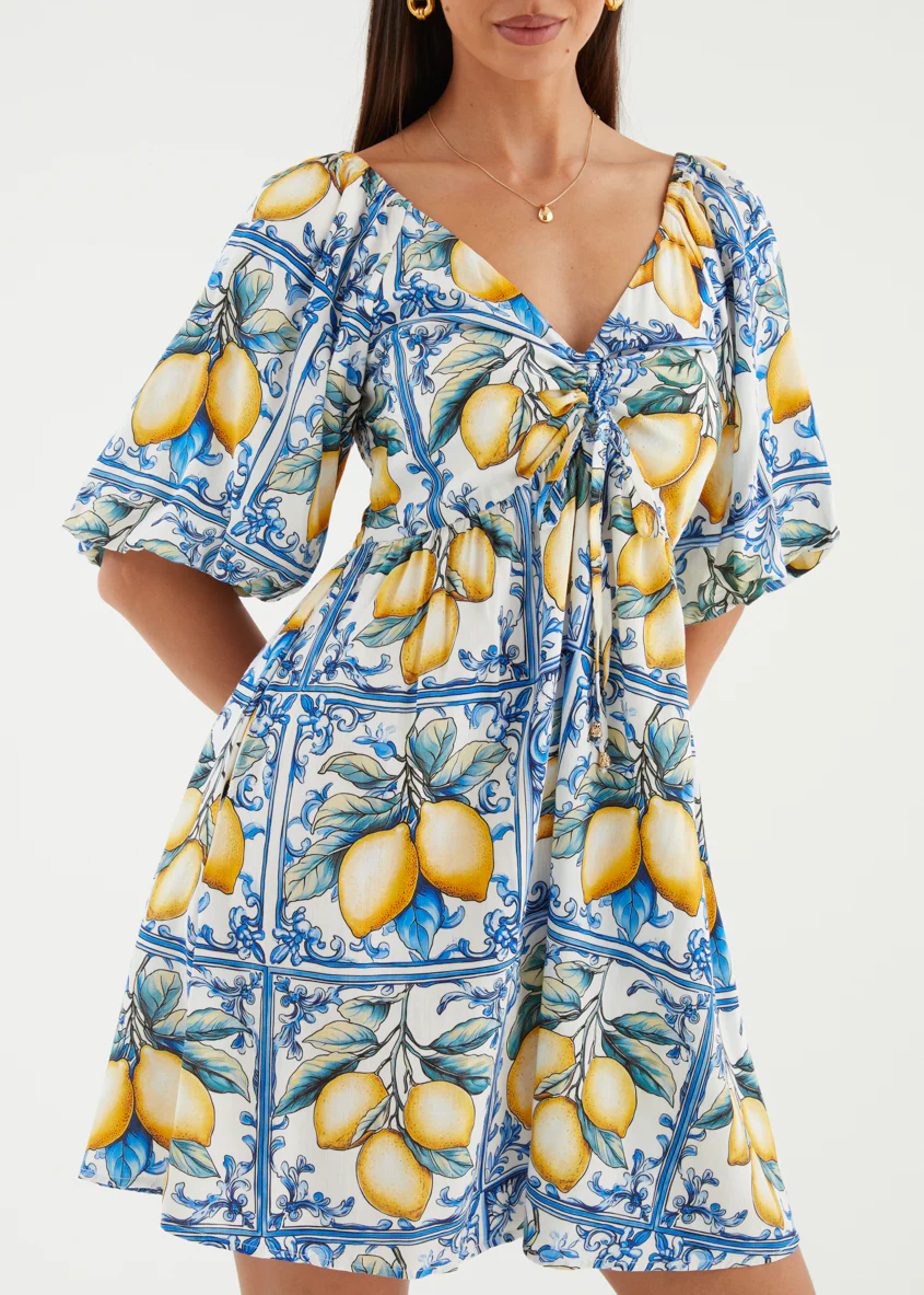 Ludovica Dress - Sorrento Summer - Image 9