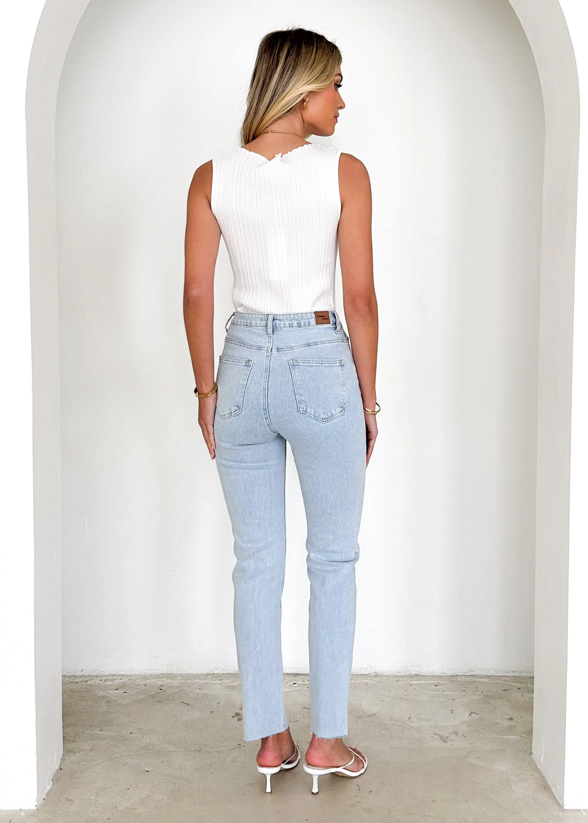Lumen Stretch Jeans - Light Blue - Image 6