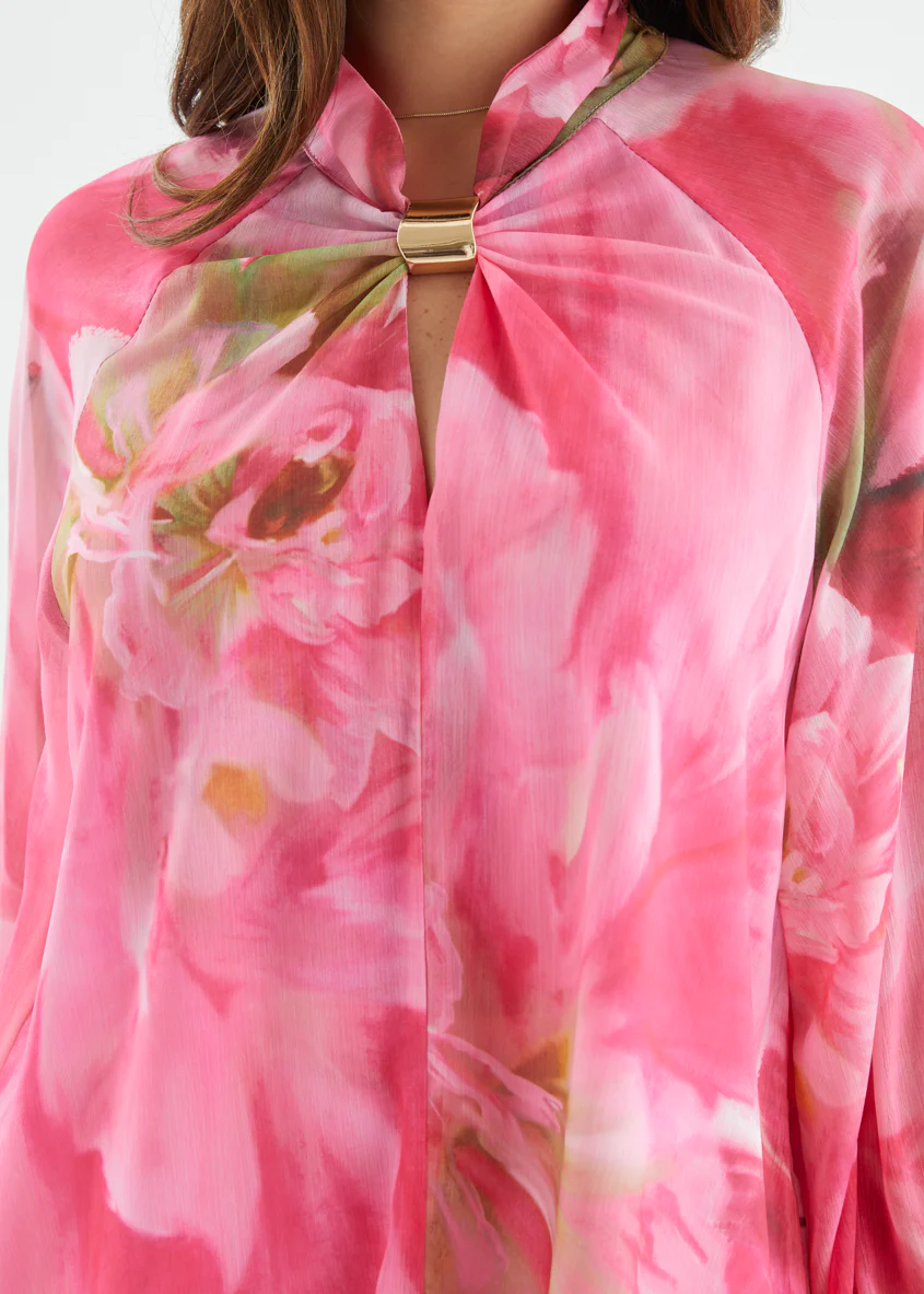 Magnolia Blouse - Pink Aster - Image 7