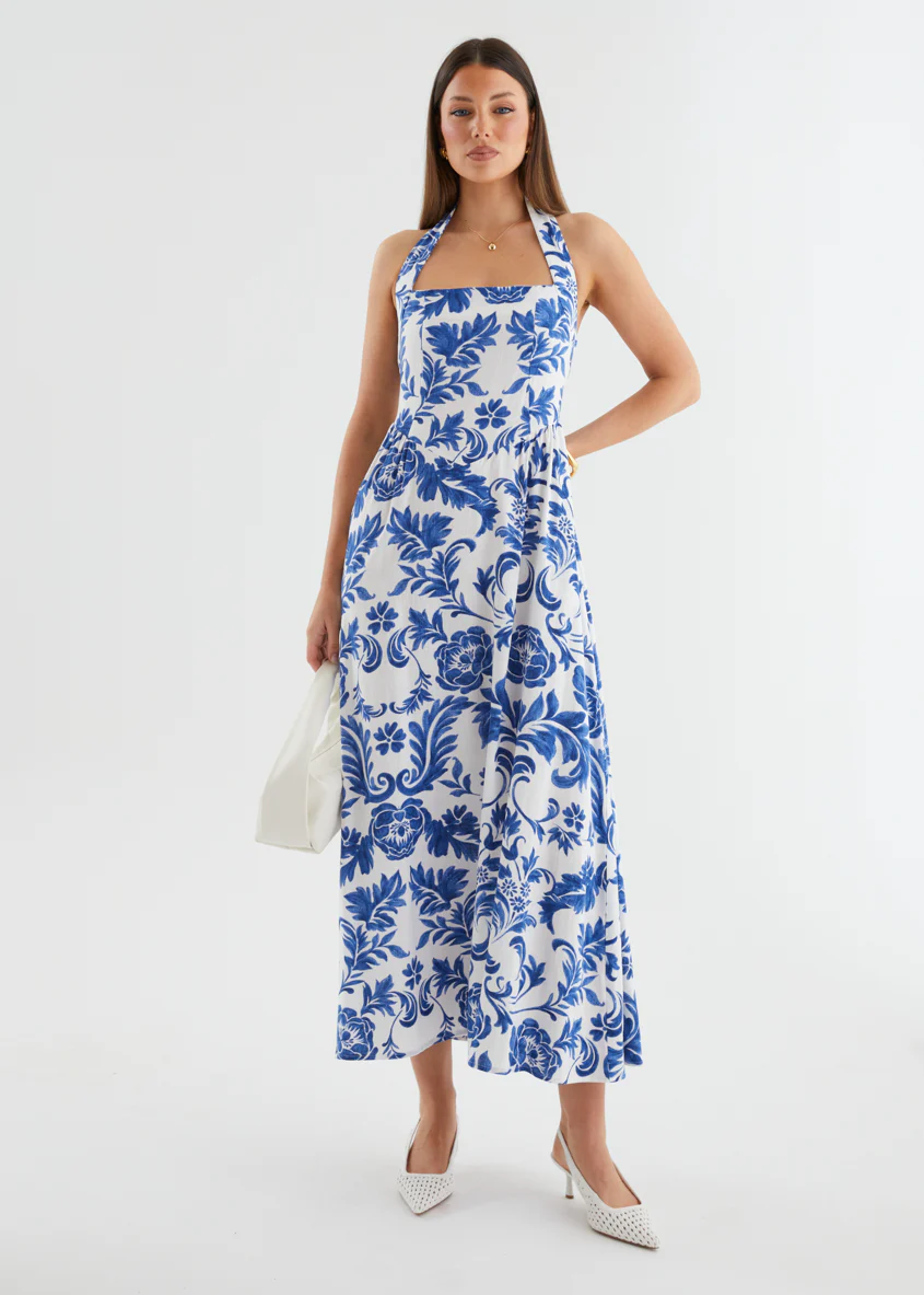 Mahiya Halter Maxi Dress - Baroque - Image 3