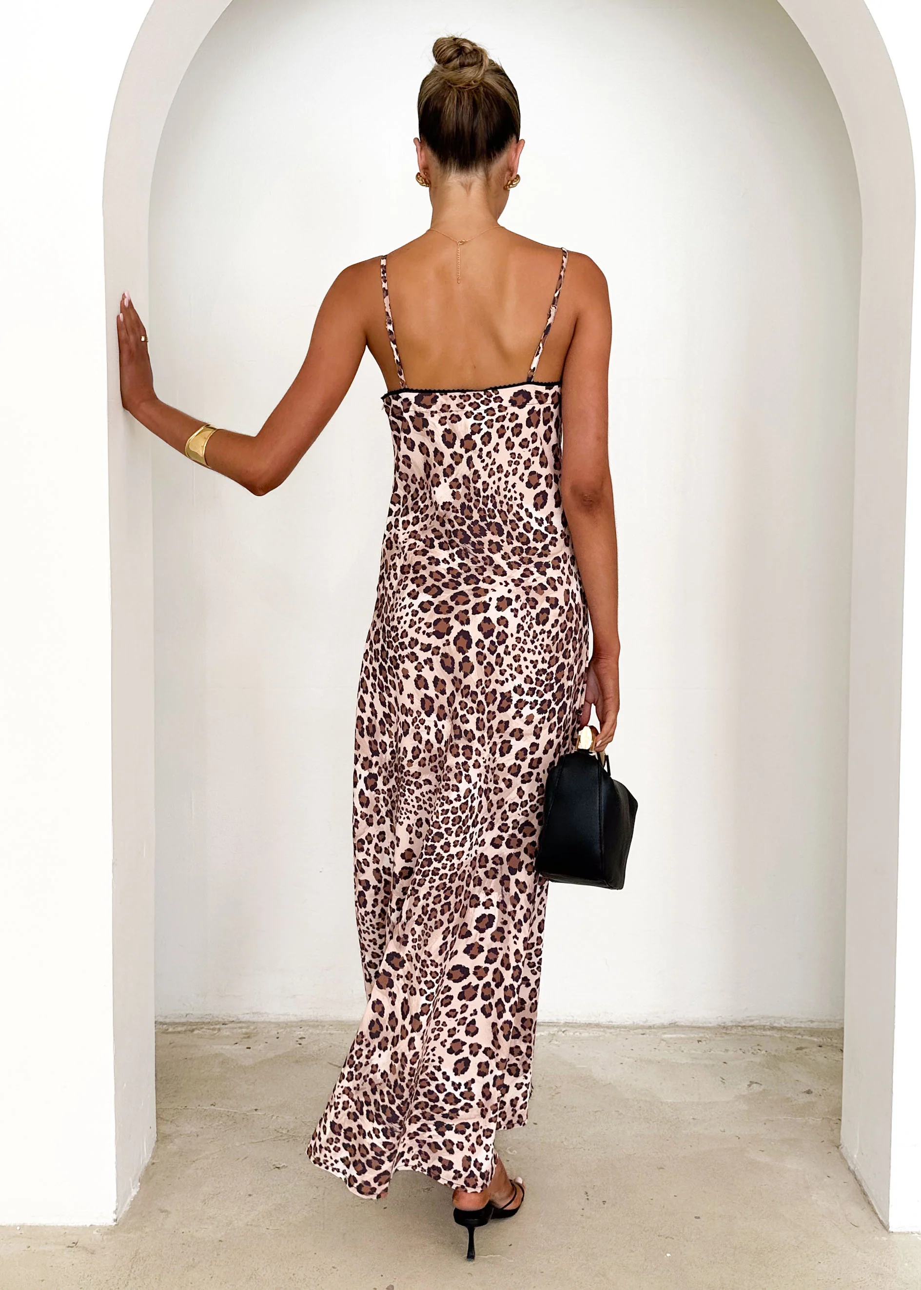 Malikah Maxi Dress - Leopard - Image 19