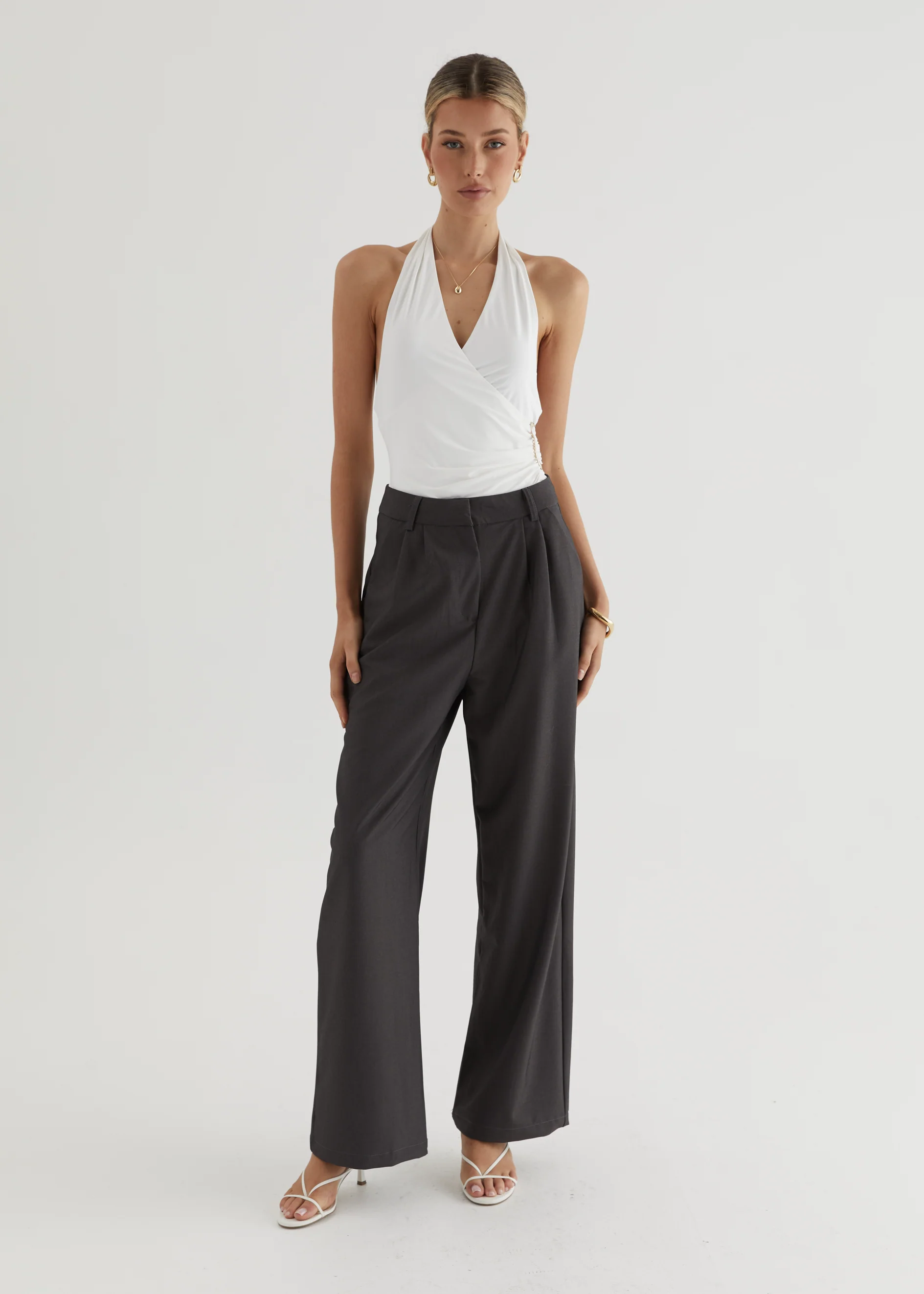 Marbella Pants - Charcoal - Image 11