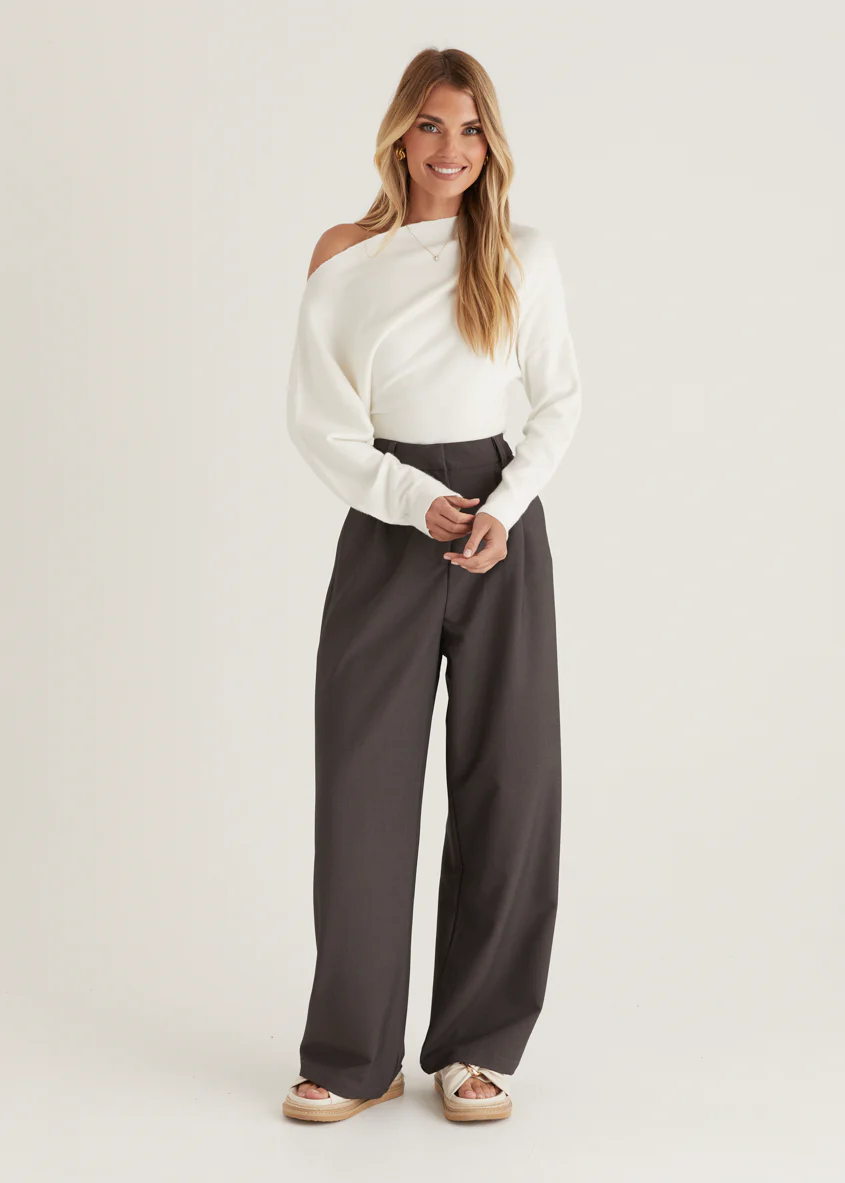 Marbella Pants - Charcoal - Image 5