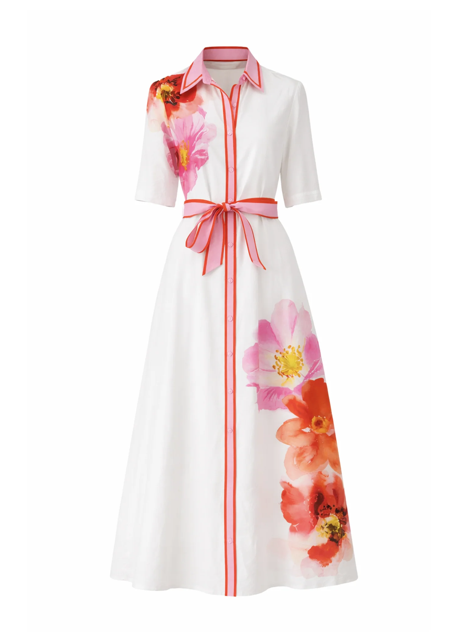 Marlena Maxi Dress - Pink Bloom - Image 2