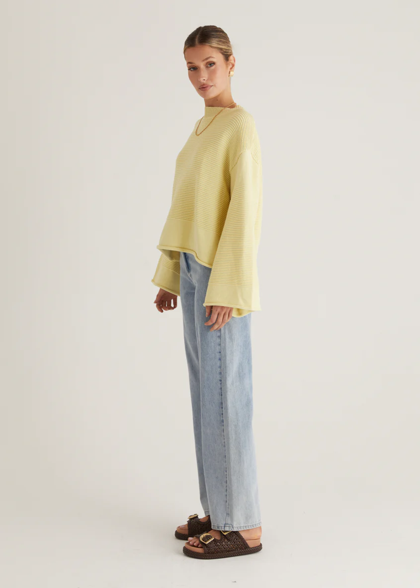 Marsielle Sweater - Lemon - Image 12