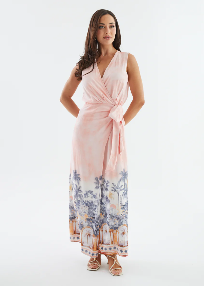 Matiyah Maxi Dress - Pink Oasis - Image 4