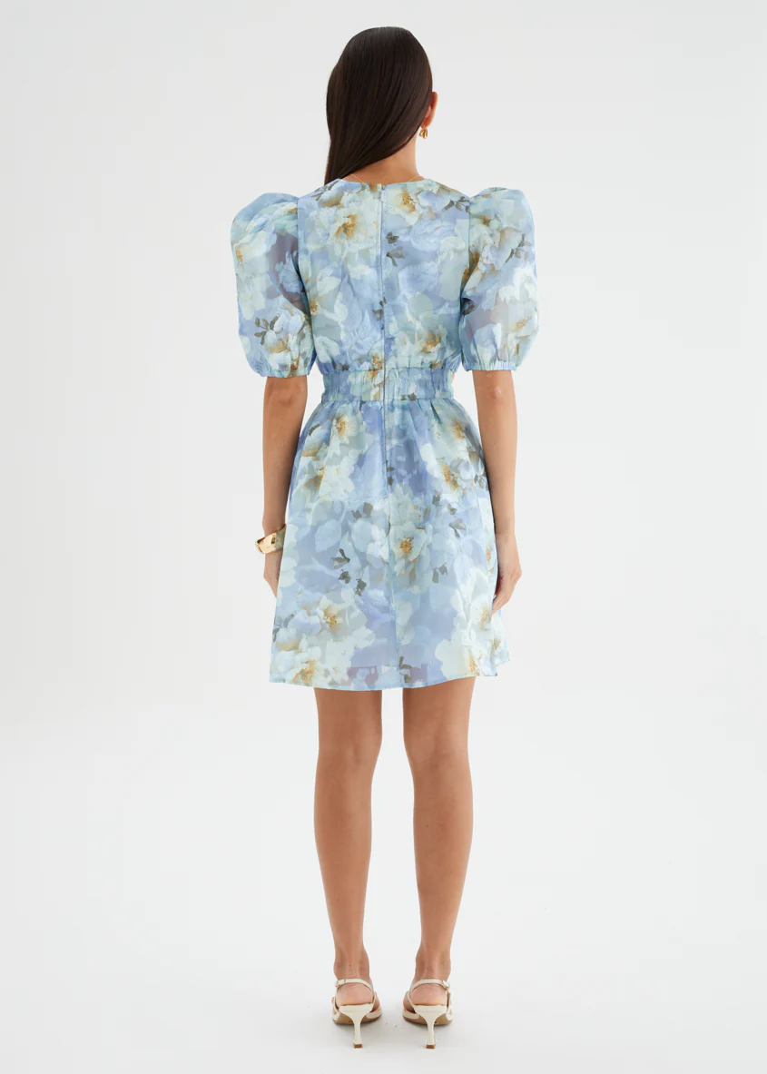 Meera Dress - Azure Petals - Image 11