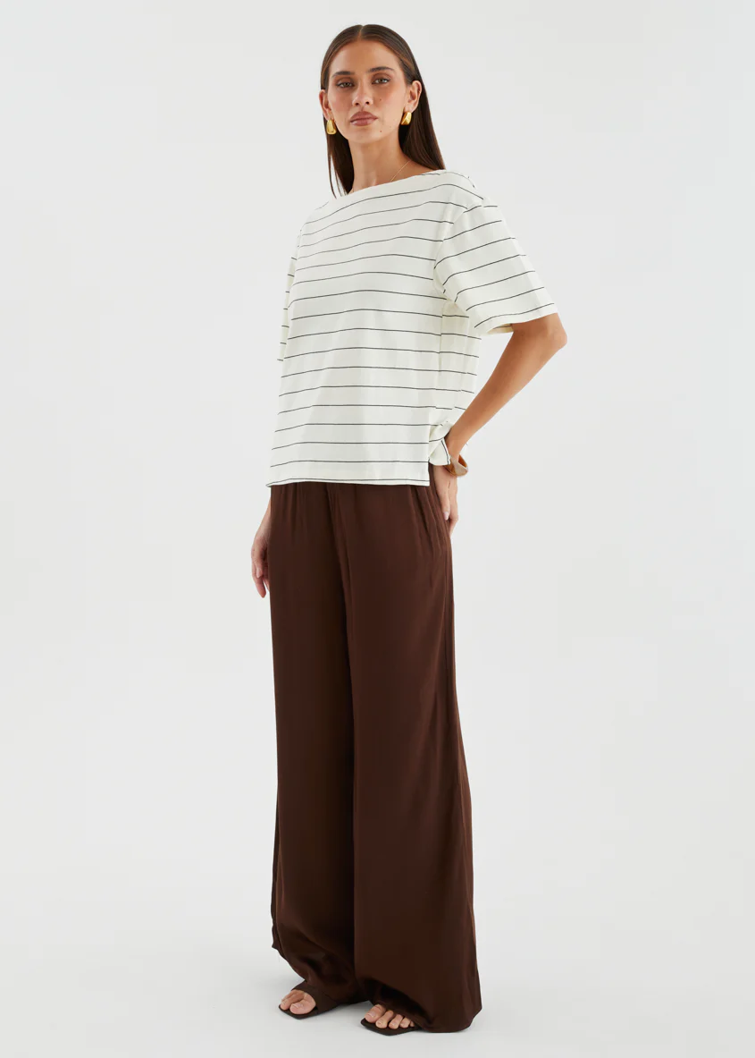 Milos Top - Cream Stripe - Image 7