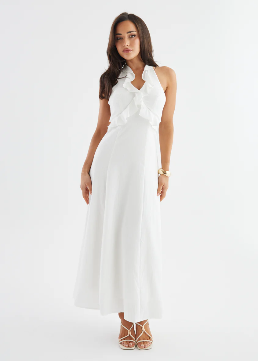 Montana Midi Dress - Off White - Image 6